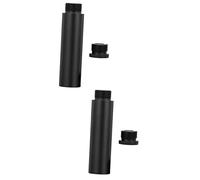 VICASKY 2pcs Mic Stand Extension Tube Aluminum Alloy Shock-mount Arm for Microphones and Lightweight Design for Broadcasting and Recording Use
