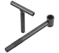 VICASKY 2pcs Motorcycle Valve Screw Wrench for Precise Tuning | Metal Construction, Black Finish, Repair and DIY Maintenance, for Mechanics, Scooters, Rocker Arms