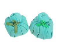 VICASKY 2pcs Moxa Massage Balls Portable Heat Warming Compress Pouches for Thai Massage Herbal Hot Compress for Spa and Relaxation for Eye and Face Treatment