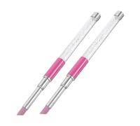 VICASKY 2pcs Nail Care Grinding Pen with Frosted Tip for Cuticle Removal and Nail Surface Polishing Ergonomic Design for Professional Manicure