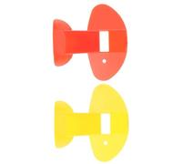 VICASKY 2pcs Nose Flute Training Whistles Plastic Musical Nose Flute for Breath Control and Speech Clarity Improvement for Oral Muscle and Throat Coordination