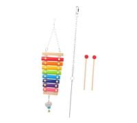 VICASKY 2pcs Parrot Toy Hanging Vegetable Feeder for Birds Pet Food Skewer Chicken Fruit Feeder Design Great for Bird Veggies Holder Use in Cage