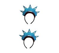 VICASKY 2pcs Patriotic Independence Day Headband for Women Glitter Tinsel Hair Accessory Statue of Liberty Headpiece Versatile of July Party Decoration Suitable for Various Hairstyles and