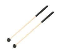VICASKY 2pcs Percussion Instruments Wooden Handle Drum Sticks Mallet Drumsticks Soft Tones for Drum Kit and Xylophone