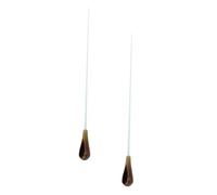 VICASKY 2pcs Performance Baton Orchestra Conducting Sticks Music Conductor Useful Senior Marching Band Conductor Resin Art Supplies for Crafting