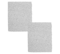 VICASKY 2pcs Pet Grinding Deck Lava Stone Small Animal Scratch Board for Rabbit Guinea Pig Hedgehog Chew Toy Animal Tooth Grinding