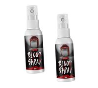 VICASKY 2pcs Plasma Spray Fake Blood Spray for Halloween Zombie Makeup Party Theater Props