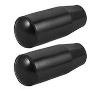 VICASKY 2pcs Plastic Boiler Stove Door Handle Sleeve Replacement Covers for Fireplace and Oven Handles 8mm Thickness for Home Heating Parts