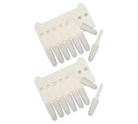 VICASKY 2pcs Plastic Royal Jelly Extract Tool with Eight Heads and Eight Rows, Sturdy Beekeeping Accessory for Digging Honeycombs, Streamlining Beekeeping Processes, for Beekeepers