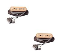 VICASKY 2pcs Pole Maple Wood Guitar Pickup Replacement for String Winder Acoustic Guitar Cigar Box Accessory