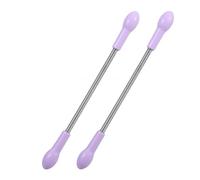 VICASKY 2pcs Portable Facial Hair Removal Tool Set with Spring Action Epilator for Gentle Root Extraction Handheld Body Hair Remover for Sensitive Skin Compact and Maintenance Random Color