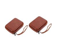 VICASKY 2pcs Portable Guitar Pick Holder Bag Compact Storage Pouch for Acoustic Electric Picks Lightweight Design Fits Easily Pocket Guitar Case for Musicians The Go