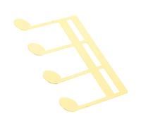 VICASKY 2pcs Portable Metal Music Book Clip Shaped Music Clip for Sheet Holder Page Holder for Reading Practical Memo