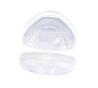VICASKY 2Pcs Portable Pacifier Holder Case Safe PP Storage Box for Baby Infant Travel Home Use