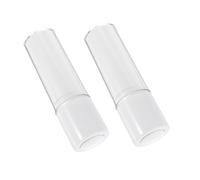 VICASKY 2Pcs Portable Vacuum Rotary Cap Lotion Bottles Travel Sub Bottles for Outdoor Cosmetics Plastic Dispensers for Shampoo Essence Cream Hand Soap and Moisturizer