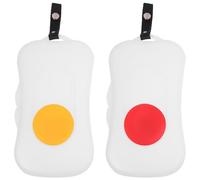 VICASKY 2pcs Portable Wet Tissue Boxes with Silicone Button Dispenser, Reusable Pp Material, Environmentally Friendly Wet Wipe Storage for Travel Bags and Dining Chairs