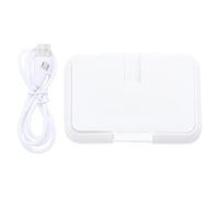 VICASKY 2pcs Portable Wet Wipe Warmer Constant Temperature Design for for Home and Travel Material Convenient Wipes Heater