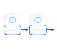 VICASKY 2pcs Portable Wet Wipes Box for Outdoor Boy Girl Care Hanging Wipes Holder Practical Storage Box for Wet Tissue