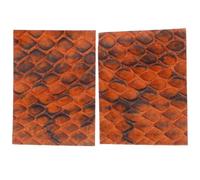VICASKY 2pcs Pu Violin Bow Grip Sleeves Anti-slip Replacement Parts for Enhanced Control in Playing Environments and Performance with Coffee Colour