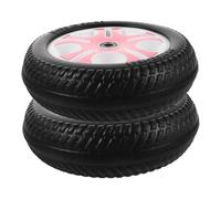 VICASKY 2pcs Replacement Tricycle Wheels Rear Tires for Bikes Training Bicycle Parts with Enhanced Stability and Safety Features
