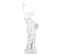 VICASKY 2pcs Resin Statue of Liberty Model Sand Artware Decorative Ornament for Home Office Desk Lightweight Decor