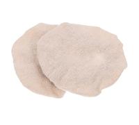 VICASKY 2pcs Reusable Cloth Jar Covers Replacement Lid Set for Food Storage Bottles and Candy Jars Breathable Fabric Caps Suitable for Kitchen Fermentation and Canning Use