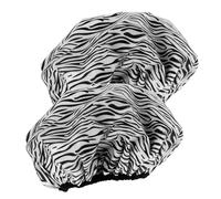 VICASKY 2pcs Reusable Hair Coloring Caps Double-layer Waterproof Tin Foil Hair Care Hats Deep Conditioning Thermal Sauna Caps for Long Women Bath and Shower