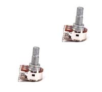 VICASKY 2pcs Rotary Encoder Guitar Potentiometer Audio Potentiometer Coarse Knurled Shaft Volume Control
