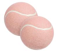 VICASKY 2Pcs Rubber Tennis Balls for Beginners Playful Training for Accuracy Speed for Tennis Skills Practice Serves Volleys Groundstrokes