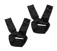 VICASKY 2pcs Satin Wig Grip Bands Non-slip Silk Headbands for Wigs Black Wide Edge Comfortable Hair Wraps for Secure Fit and Stylish Hair Decoration