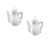 VICASKY 2pcs Scale Mini Teapot Safe Educational to Enhance Creativity and Hands Skills
