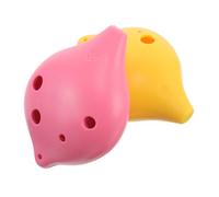 VICASKY 2pcs Six Hole Alto Ocarina for Beginners Professionally Tuned Resin Wind Instrument Lightweight Portable Musical Ocarina for Students Easy Learning and Precise Sound Enjoyment