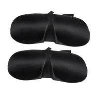 VICASKY 2pcs Sleeping Masks Eye Patches Black out Blind for Sleeping Comfortable Eye Mask