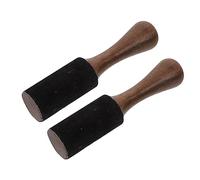 VICASKY 2pcs Small Buddha Sound Bowl Striker Wooden Mallet Tibetan Sound Bowl Accessory for Meditation and Relaxation Praying for Peace of Mind