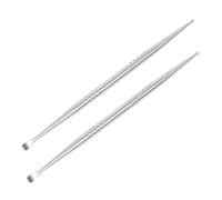 VICASKY 2pcs Stainless Steel Ear Acupuncture Point Pens Double Headed Design for Precise Detection and Pressure Durable and Practical for Ear Therapy