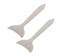 VICASKY 2pcs Stainless Steel Eyeliner Guide Tool Precision Eye Socket Measurement for Makeup Multifunctional Eye Distance Gauge for Accurate Pupillary and Crease Assessment