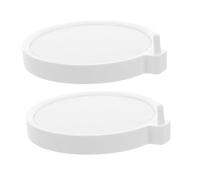 VICASKY 2pcs Stone Disc Aquarium Oxygen Diffuser Quiet Fish Tank Bubbler with Fine for Enhanced Water Quality and Broad Compatibility