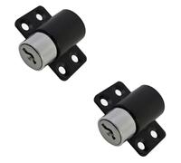 VICASKY 2pcs Stopper Locking Catch Restrictor Push Safety Lock Security Protection for Window Window Locks for Boy Girl Safety Stopper Boy Girl