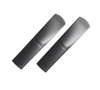 VICASKY 2pcs Strength Clarinet Reed Resin Woodwind Parts for Musical Instruments