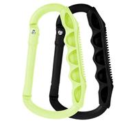 VICASKY 2pcs Stress Ski Carrier Ski Buckles for Boots Skates Carrying Hook Portable for Outdoor Activities Random Color