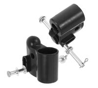 VICASKY 2pcs Stroller Wheel Axle Connectors Plastic Pushchair Wheel Adapter with 2.6/1.5cm Hole Diameter for Prams and Carriage, Suitable for Park Paths and Shopping Malls