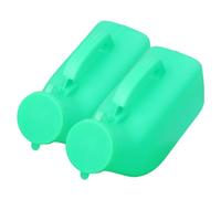 VICASKY 2Pcs Thickened Male Urinal Bottle with Ergonomic Design Portable Travel Urine Container for Daily Use and Rehabilitation Green Male Supply Random Color