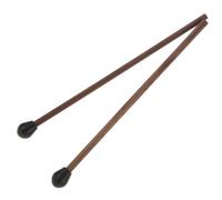 VICASKY 2pcs Tongue Drum Mallets Wooden Silicone Head Lightweight Drumsticks with Polished Edges and Comfortable to Hold for Musical Instrument Practice and Stage Performance