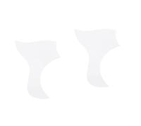 VICASKY 2pcs Transparent Guitar Pickguard Sticker Creative Shape Glue Nano Adsorption Lightweight Design for Guitars Essential Accessory