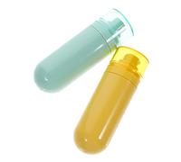 VICASKY 2pcs Travel Bottles Portable Lotion Dispenser for Toiletries Refillable Empty Bottles for Shampoo the Go
