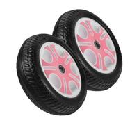 VICASKY 2pcs Tricycle Replacement Rear Wheels Fit Bike Wheel for Foot Tricycles Bicycle Accessories Stable and Smooth Riding
