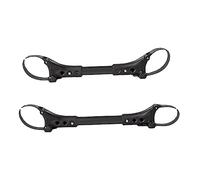 VICASKY 2pcs Twin Baby Stroller Connector Dual Stroller Adapter for Parents, Black Infant Pram Linking Tool for Outdoor Use