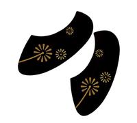 VICASKY 2pcs Ukulele Pickguard Decal Adhesive Ukulele Protective Board Anti-scratch Supply Smooth Surface Protector for Most Styles