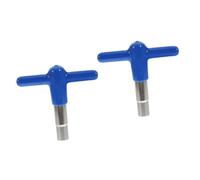 VICASKY 2pcs Universal Drum Tuning Key Tool with Silicone Cover Ergonomic Drum Tuner for Beginners