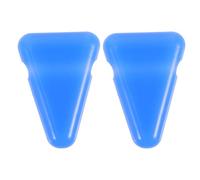 VICASKY 2pcs Universal Silicone Tuning Fork Holder with Triangle Mount for Secure Hold and Damage Prevention, Compatible with Tuning Forks, for Outdoor Activities and Travel